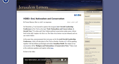 Desktop Screenshot of jerusalemletters.com